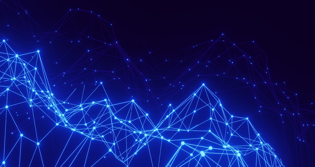 An abstract visualization of data nodes and algorithmic pathways, representing the opaque proprietary models that convert noisy sensor data into a clean-looking stress score